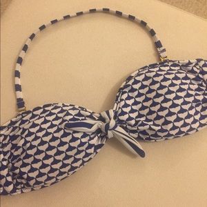 Vineyard Vines bandeaux bikini top